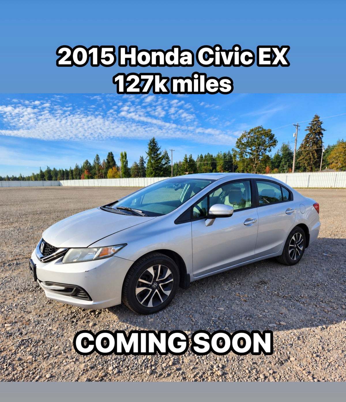 2015 Honda Civic EX