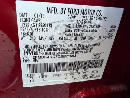 2013 Ford Edge Limited AWD