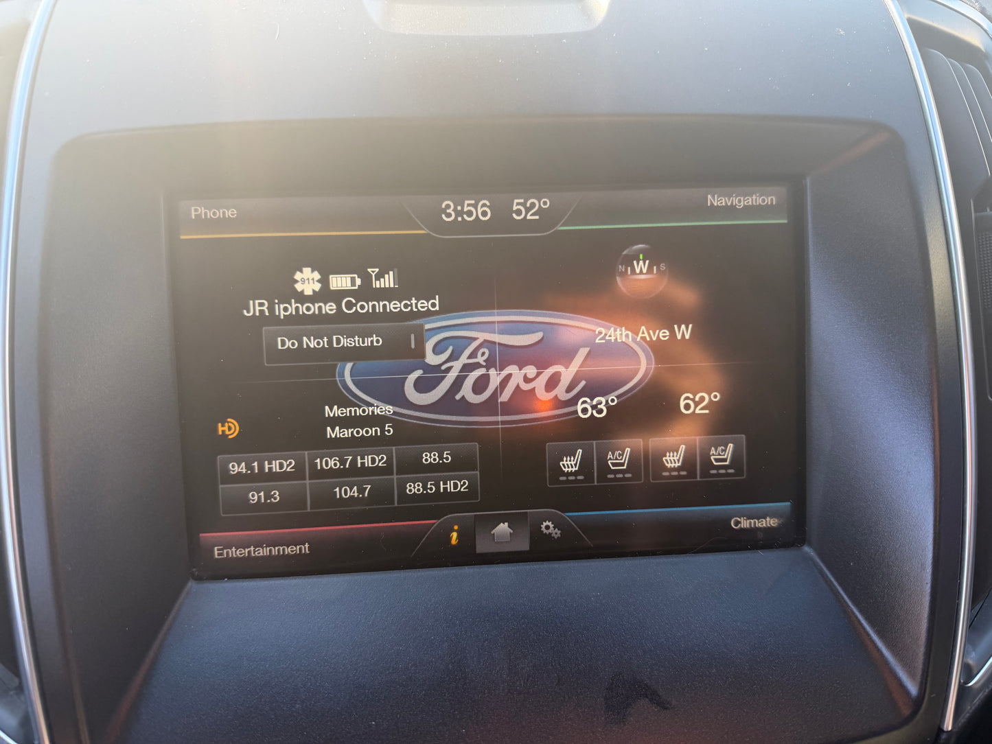 2015 Ford Edge Sport 2.7L AWD