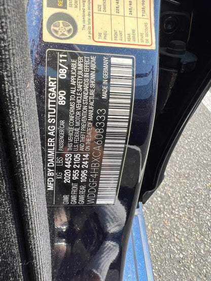 2012 Mercedes Benz C250 Sedan 140k miles